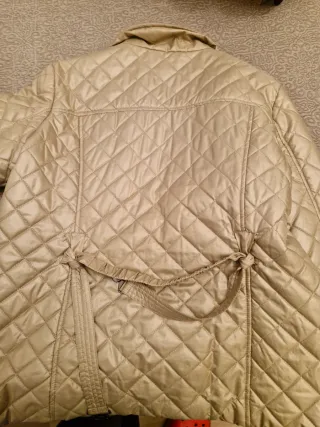 Chaqueta acolchada beige mujer Cortefiel talla XXL