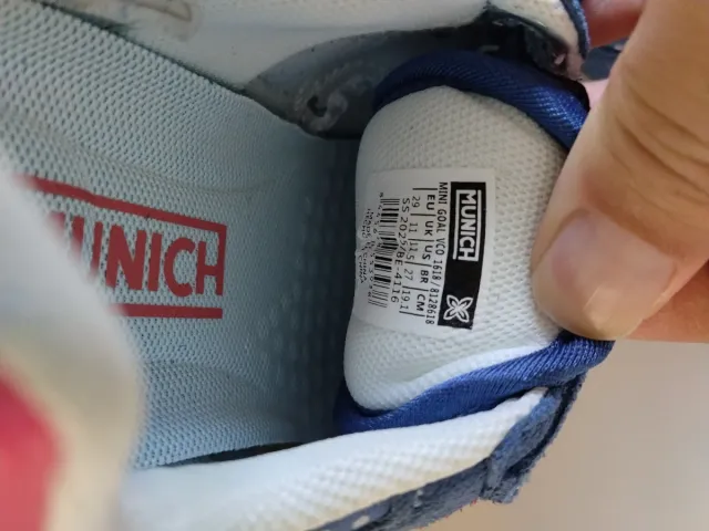 Sneakers Munich Ragazza Taglia 29