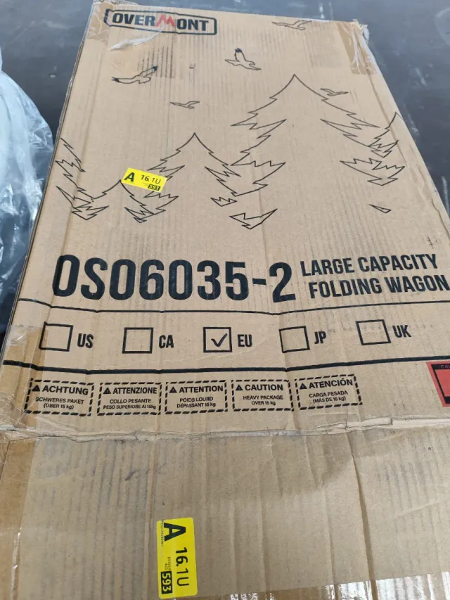 Carro Playa Plegable Overmont