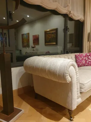 Sofá Chesterfield 2m Tapizado