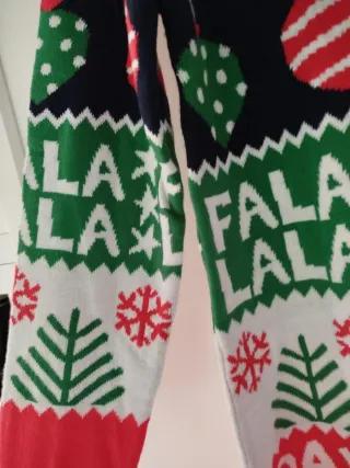 Vestido Navideño Fals Snow Days Talla M