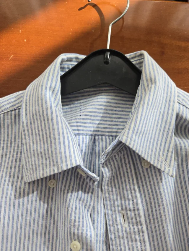 Camisa Polo Ralph Lauren Rayas Azul/Blanco