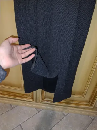 Vestito grigio con paillettes taglia M