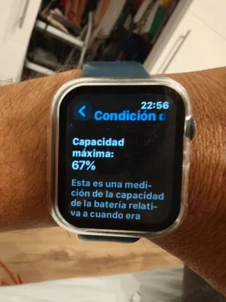 Apple Watch S6 44mm GPS + Celular Azul Marino