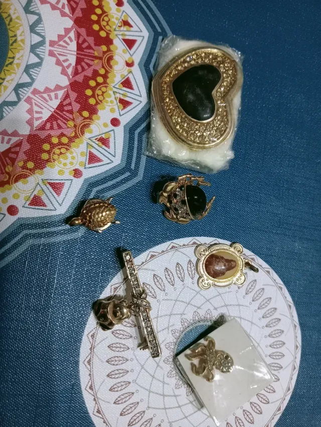 Lote 6 piezas bisutería