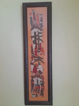 2 Cuadros Arte Africano