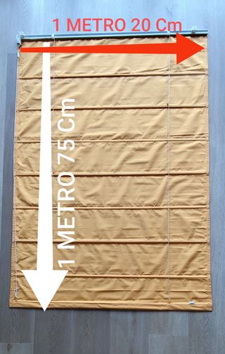 3 ESTORES ENROLLABLES AZUL VERDE y NARANJA