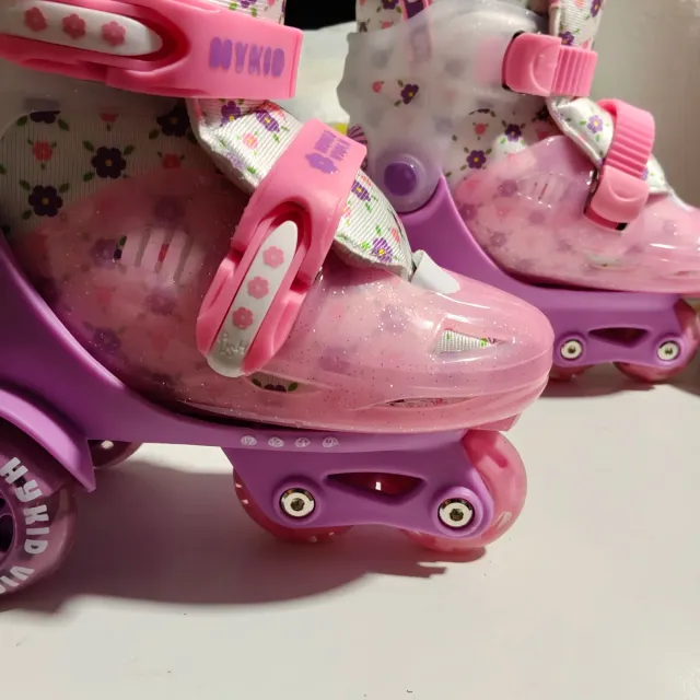 Patines HIKid casco,manillas ,rodillero De codo