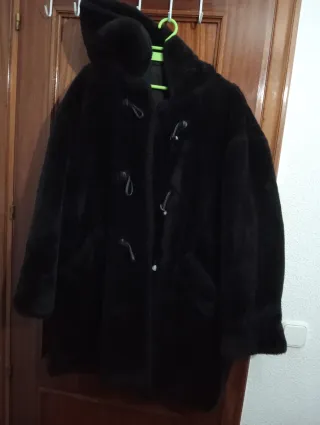 Abrigo Tintoretto Talla 50 Negro