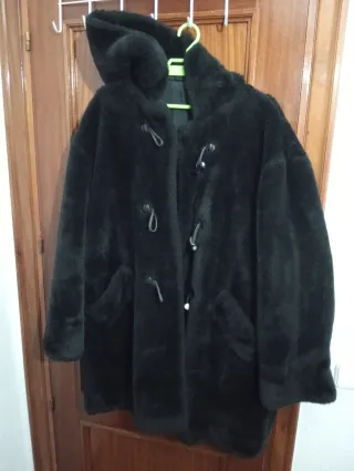 Abrigo Tintoretto Talla 50 Negro