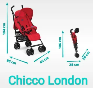 Silla de paseo Chicco azul