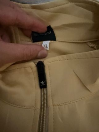 Sudadera Adidas Selección Colombia Beige