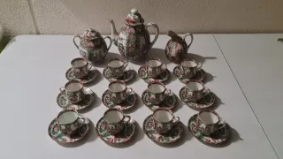 Bandejas y juego cafe Macao