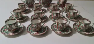 Bandejas y juego cafe Macao