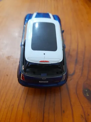 Coche Mini Scalextric Azul