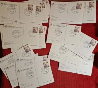 20 cartoline con annullo primo giorno