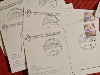 20 cartoline con annullo primo giorno