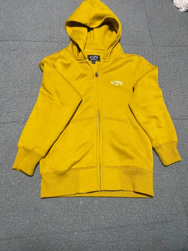 Sudadera Billabong 10 años Amarilla