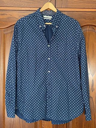 Camisa Mango Talla XL Estampada