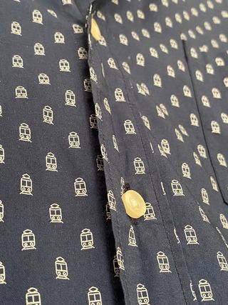 Camisa Mango Talla XL Estampada