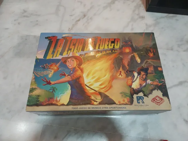 Juego de mesa La Isla de Fuego