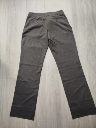 Pantalones de traje tiro medio-bajo