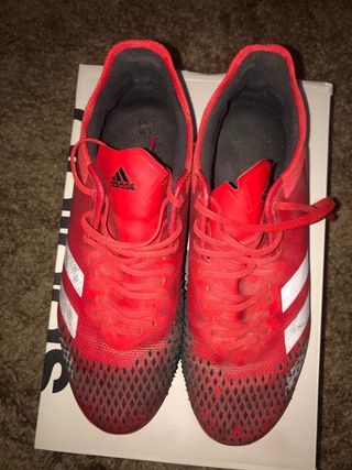 Zapatillas Adidas Predator Negras Rojas