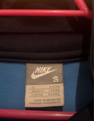 Sudadera Nike Azul y Negra