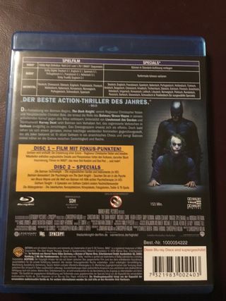 Pack Blu-ray Batman: Trilogía Oscura