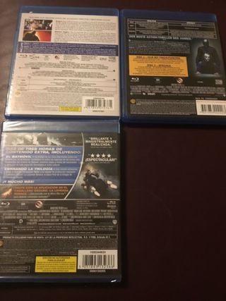 Pack Blu-ray Batman: Trilogía Oscura