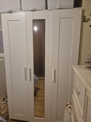 Guardaroba Ikea Brimnes Bianco