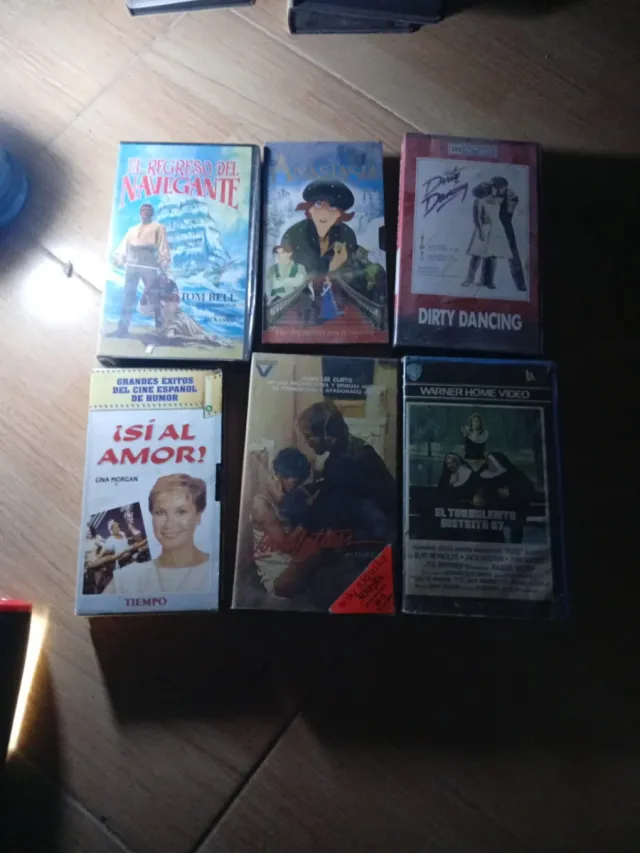 Lote 6 Películas VHS: El Regreso del Navegante, An