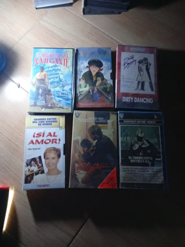 Lote 6 Películas VHS: El Regreso del Navegante, An