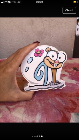 Personaggio Spongebob Burger King