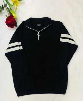 Jersey Zara cremallera y rayas