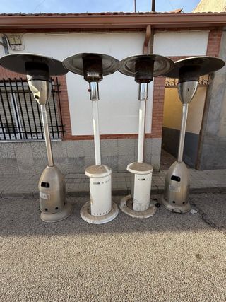4 Estufas de Terraza Setas