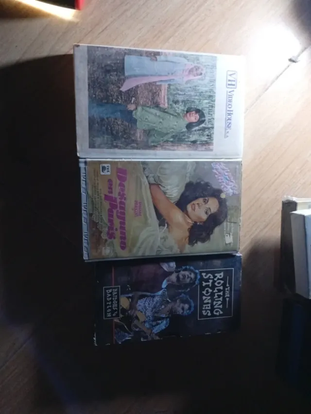 Lote 3 Películas VHS: Rolling Stones, Desayuno en