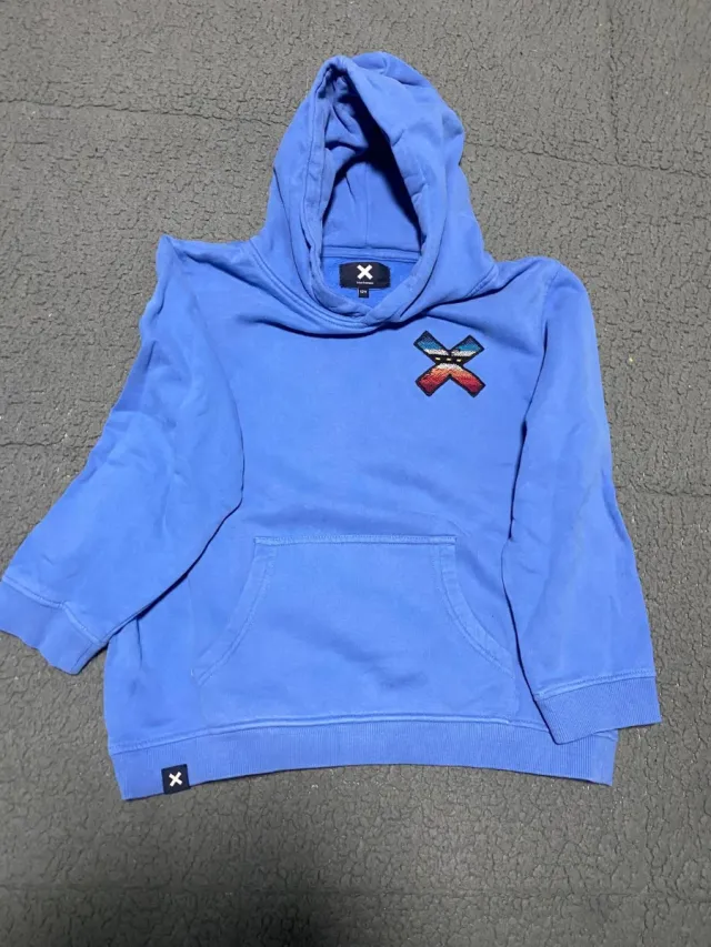 Sudadera niño azul 12 años