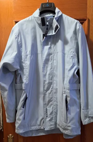 Chaqueta cortavientos mujer Baleno azul claro