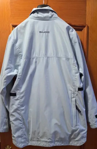 Chaqueta cortavientos mujer Baleno azul claro