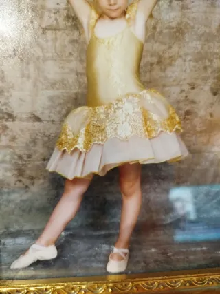 Vestido Princesa con tutu Hecho a Mano,talla5-7