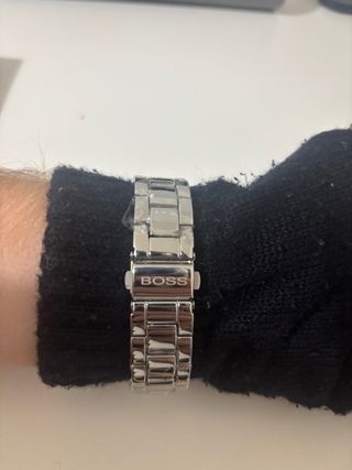 Reloj Hugo Boss Plateado Cronógrafo
