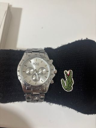 Reloj Hugo Boss Plateado Cronógrafo
