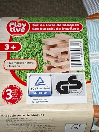 Set de torre de bloques Playtive. Nuevo