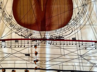 Foulard seta La Musique des Spheres
