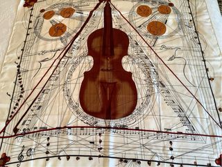 Foulard seta La Musique des Spheres