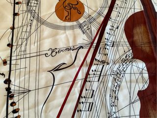 Foulard seta La Musique des Spheres