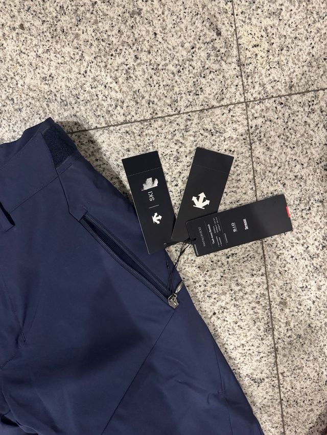 Pantalón esquí Descente azul nuevo