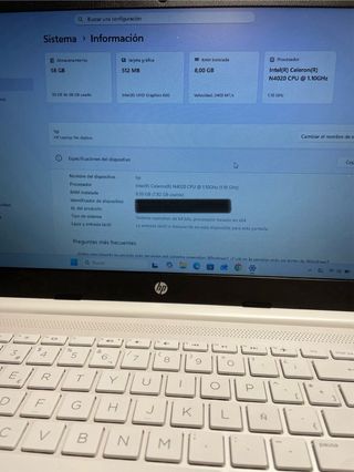 Portátil HP 14 2024