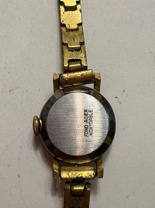 Reloj Suizo Vintage Dorado y Plateado